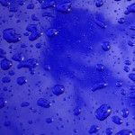 raindrops on blue | Get this image free at Dreamstimes.com