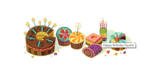 Thanks for the birthday shout out, Google…